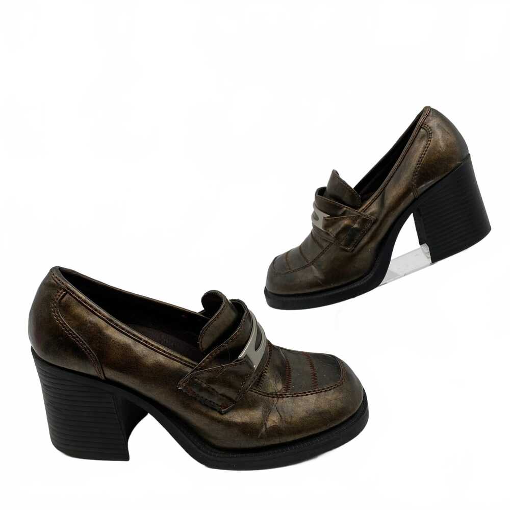 Flash Point Brown Faux Leather Loafer | Women’s US 9